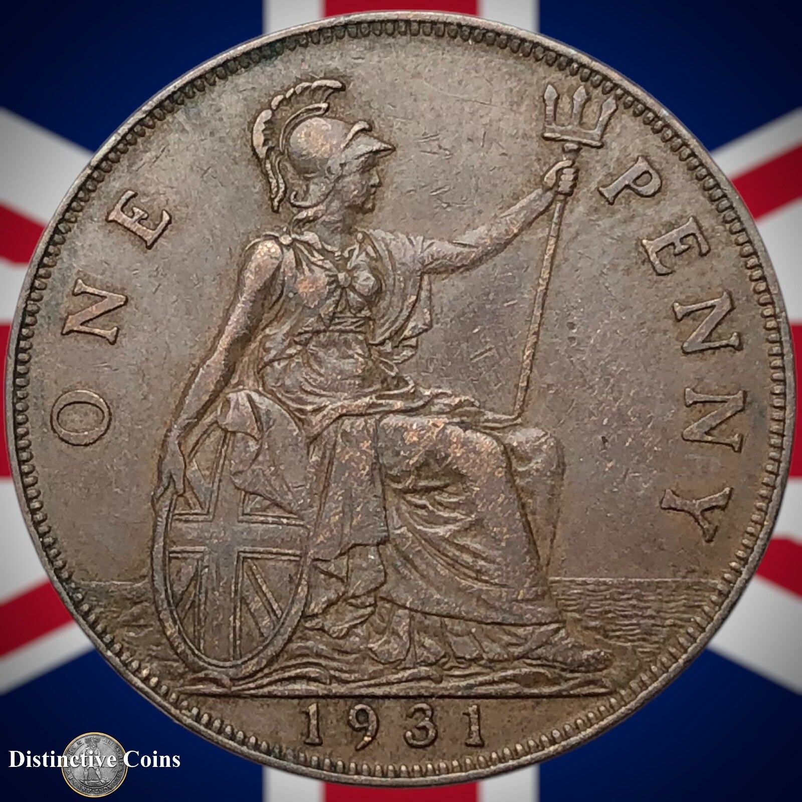 Great Britain 1931 Penny 1d GB7120