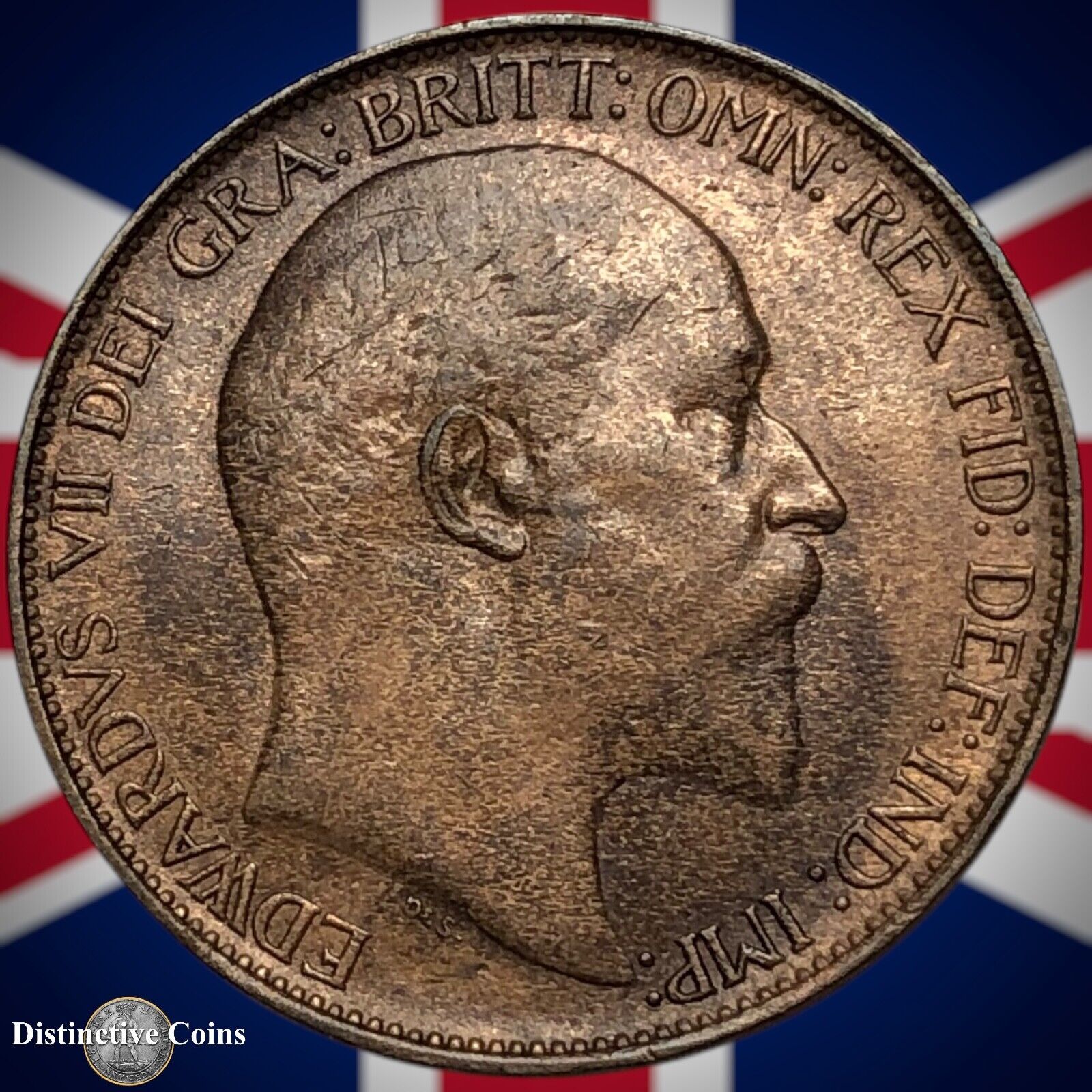 Great Britain 1908 Half Penny 1/2d GB5823