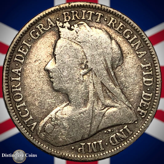 Great Britain 1899 British One Shilling GB0694