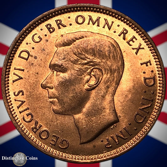 Great Britain 1942 Half Penny 1/2d GB6029