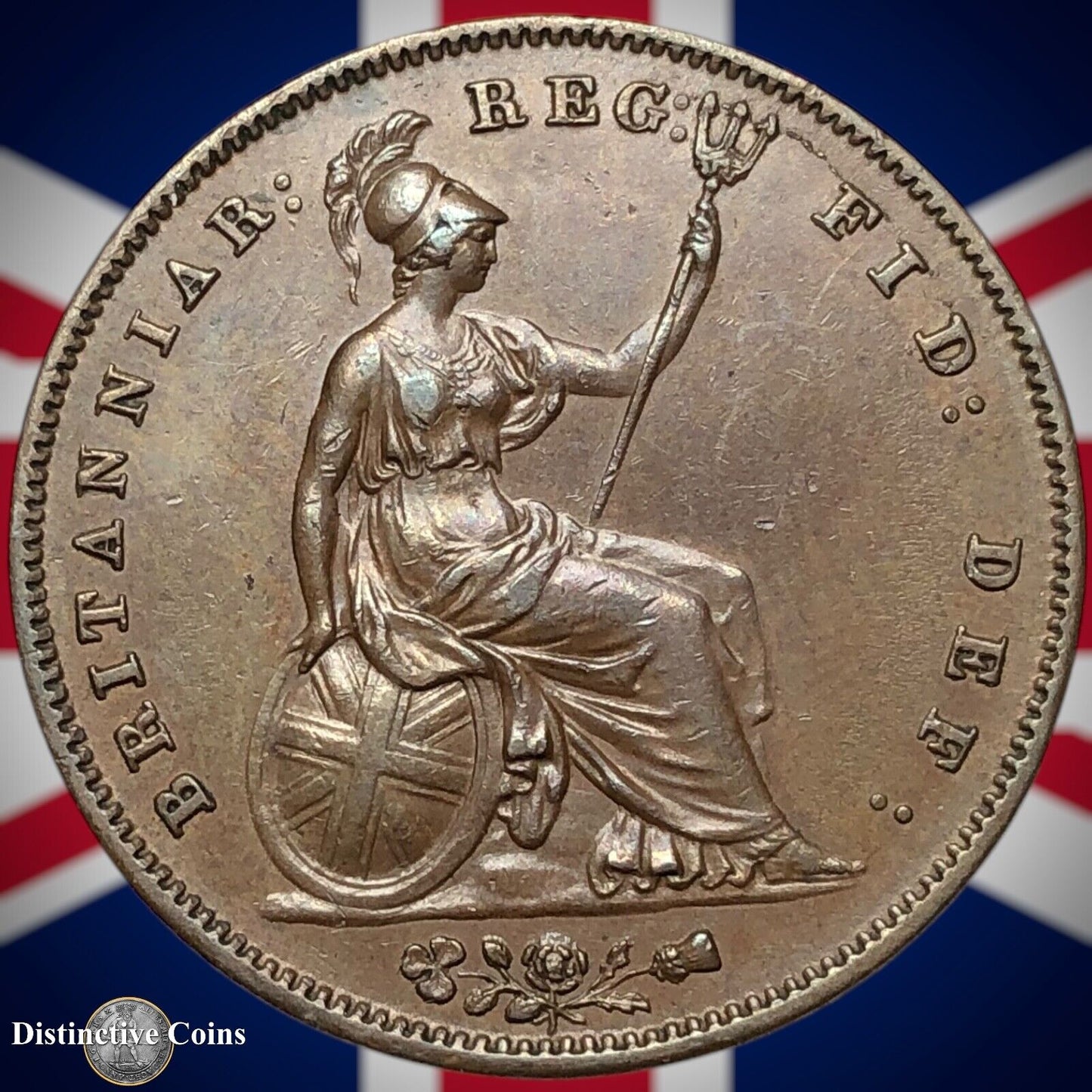 Great Britain 1858/7 Penny 1d GB6153