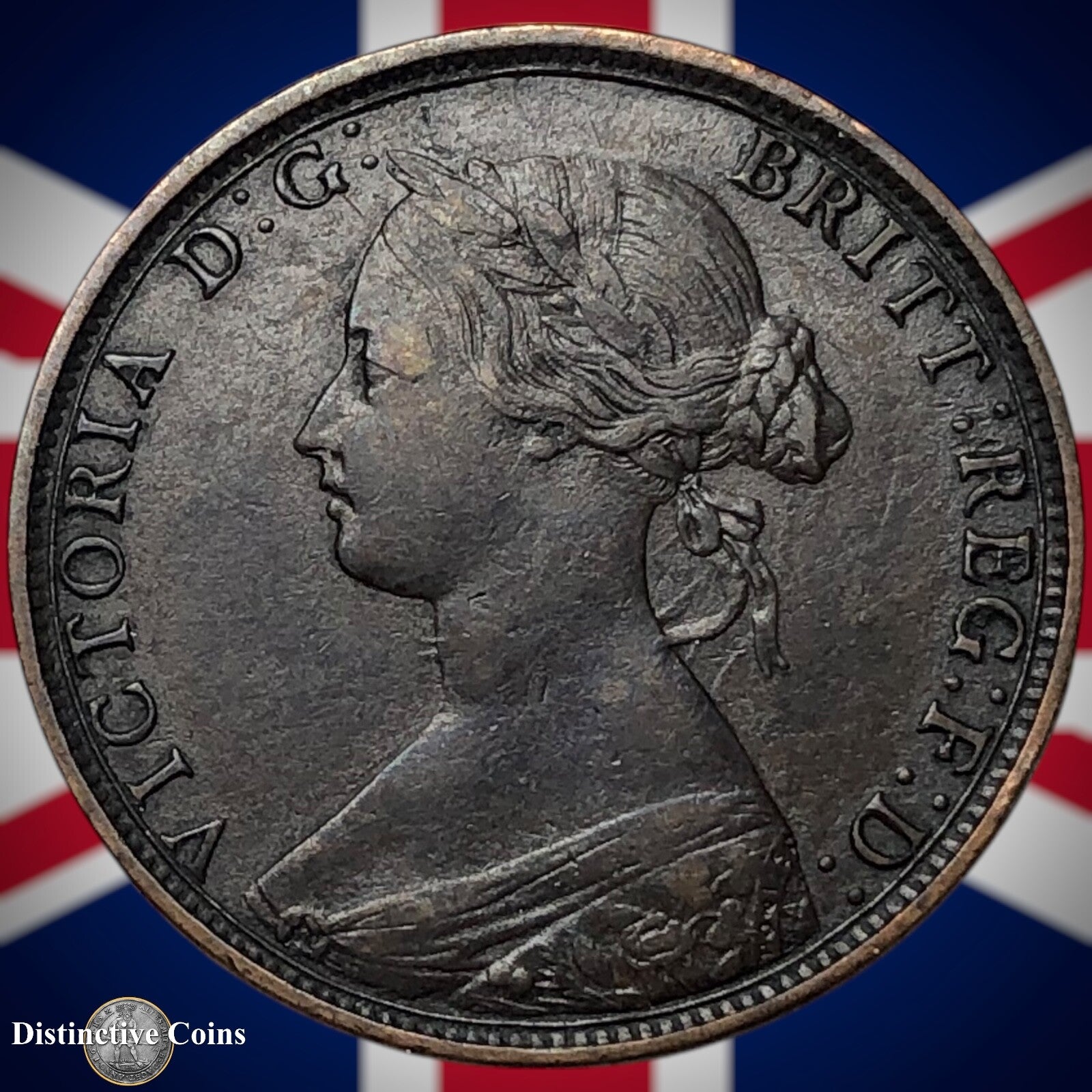 Great Britain 1864 Half Penny 1/2d GB5467