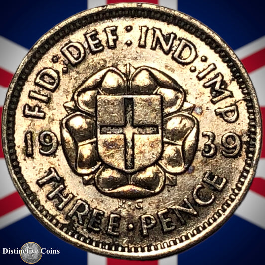 Great Britain 1939 Three Pence GB2310