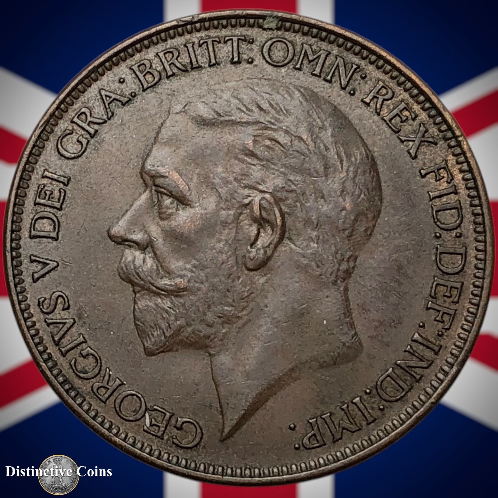 Great Britain 1927 Penny 1d GB7042