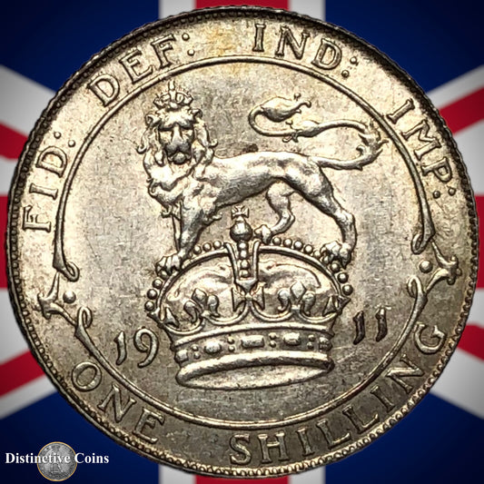 Great Britain 1911 One Shilling GB0913