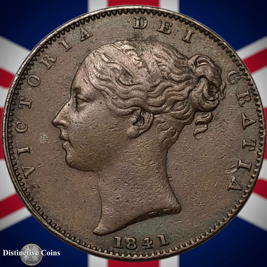Great Britain 1841 Farthing 1/4d GB3403