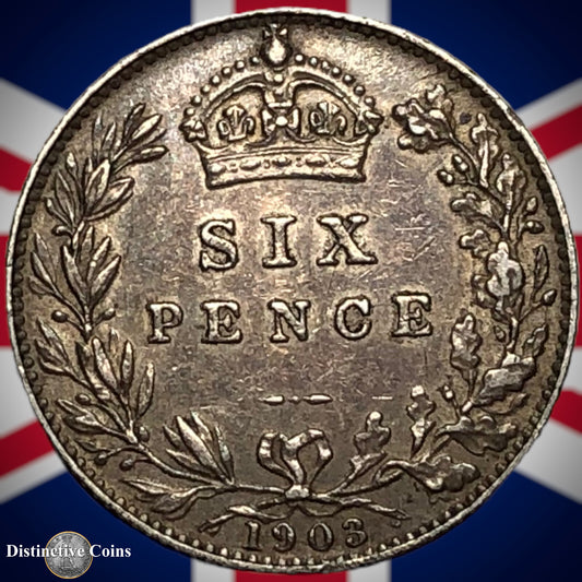 Great Britain 1903 Six Pence GB1517