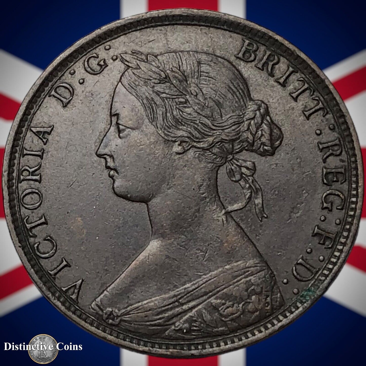Great Britain 1862 Half Penny 1/2d GB5433