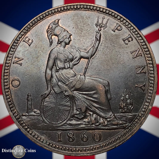 Great Britain 1860 Penny 1d GB6166