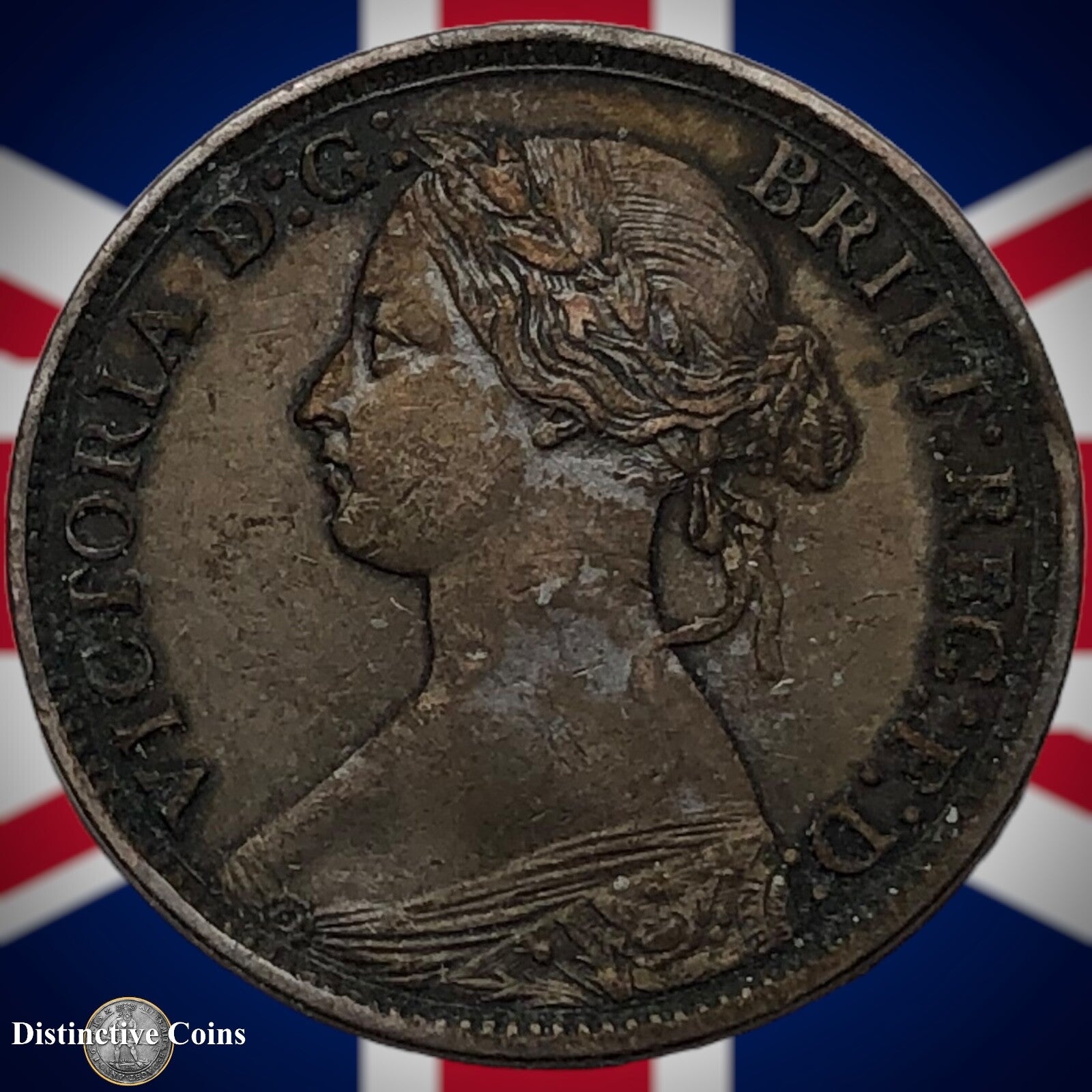 Great Britain 1866 Farthing 1/4d GB3559