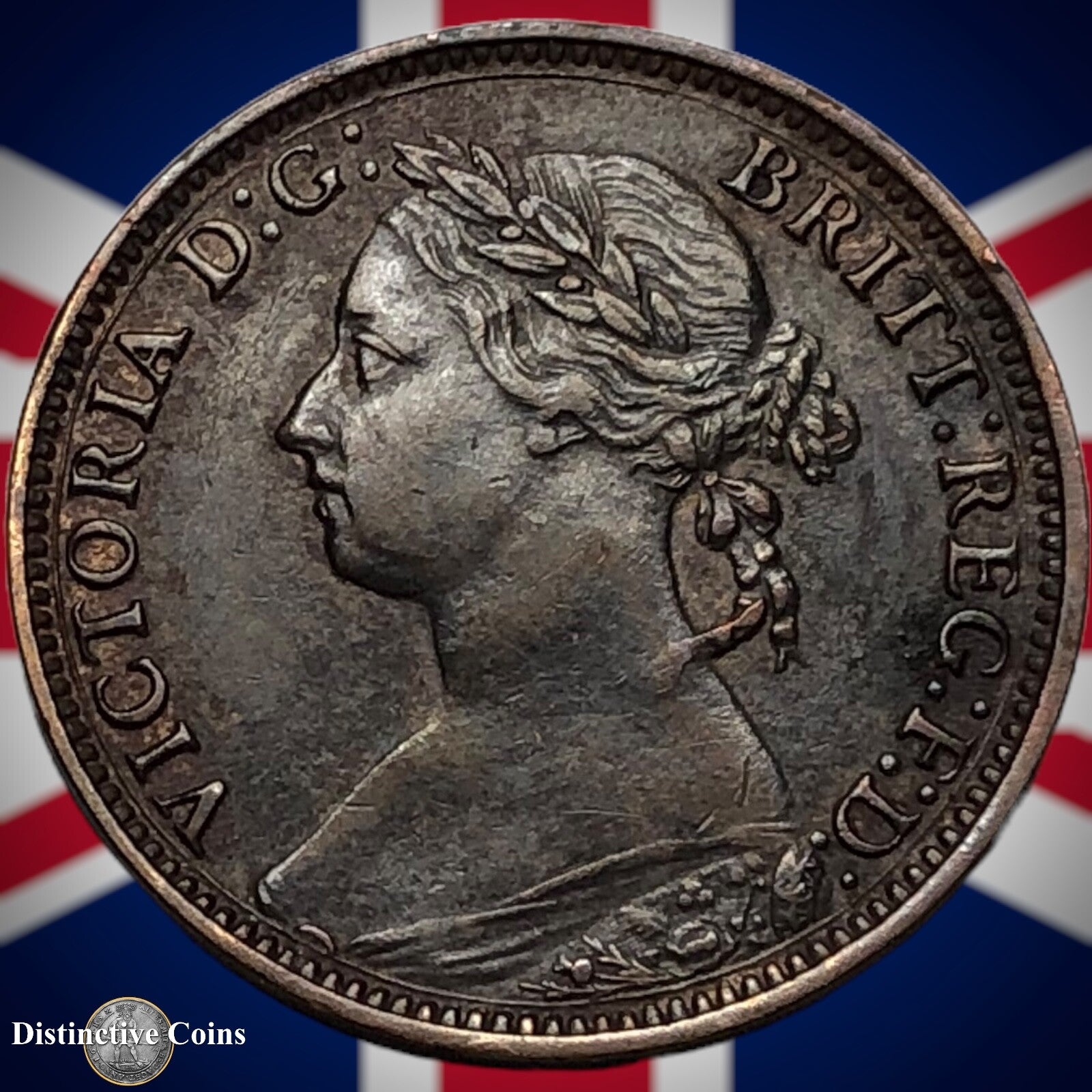 Great Britain 1881 H Farthing 1/4d GB3928