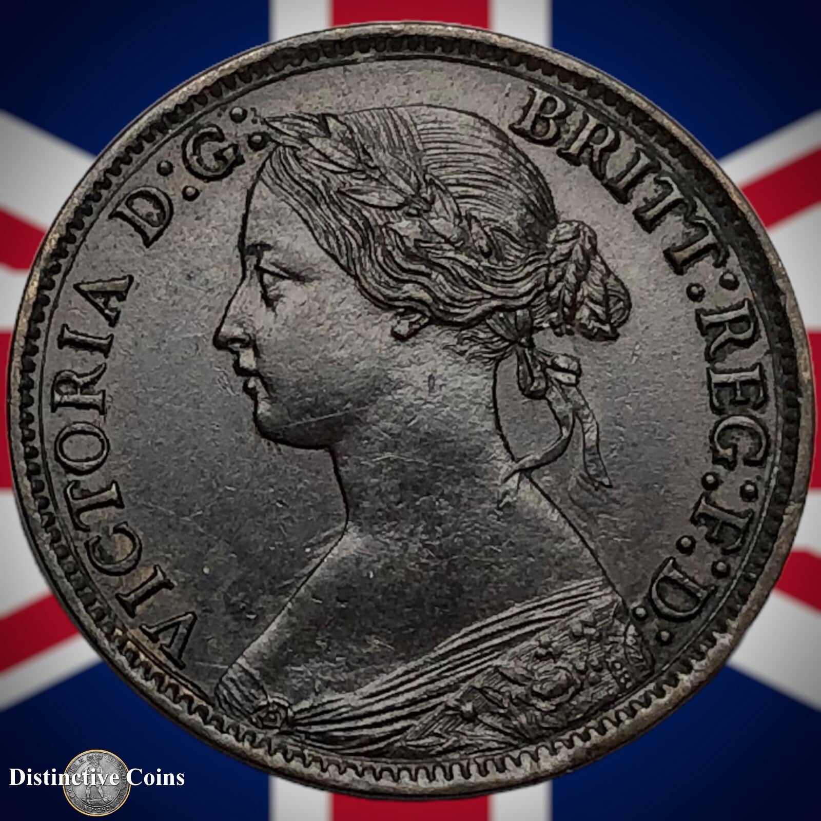 Great Britain 1865/2 Farthing 1/4d GB3550