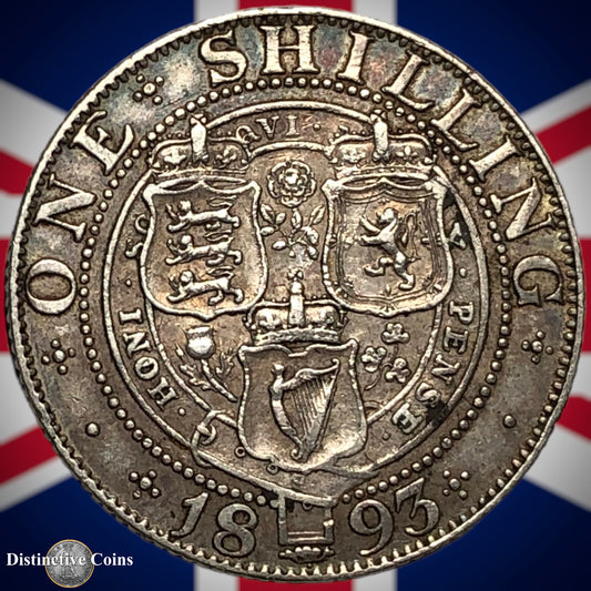 Great Britain 1893 British One Shilling GB0613