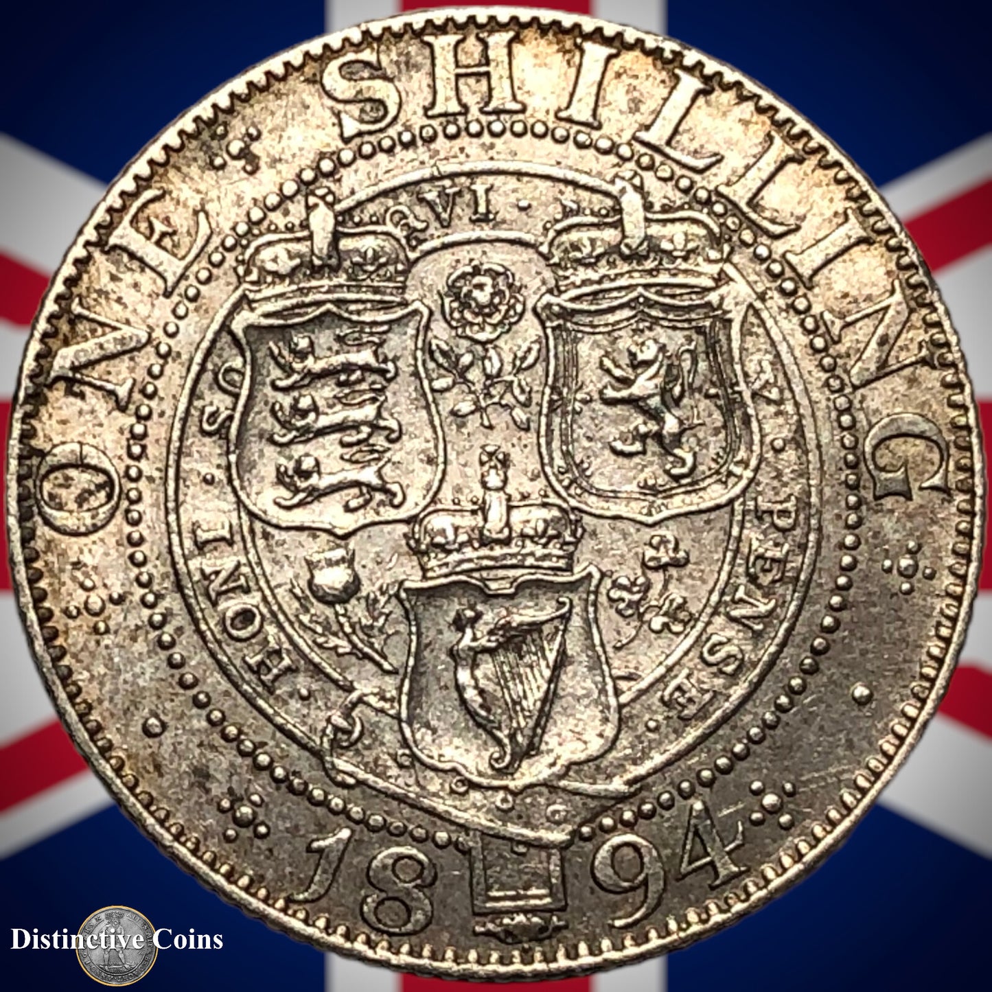 Great Britain 1894 British One Shilling GB0627