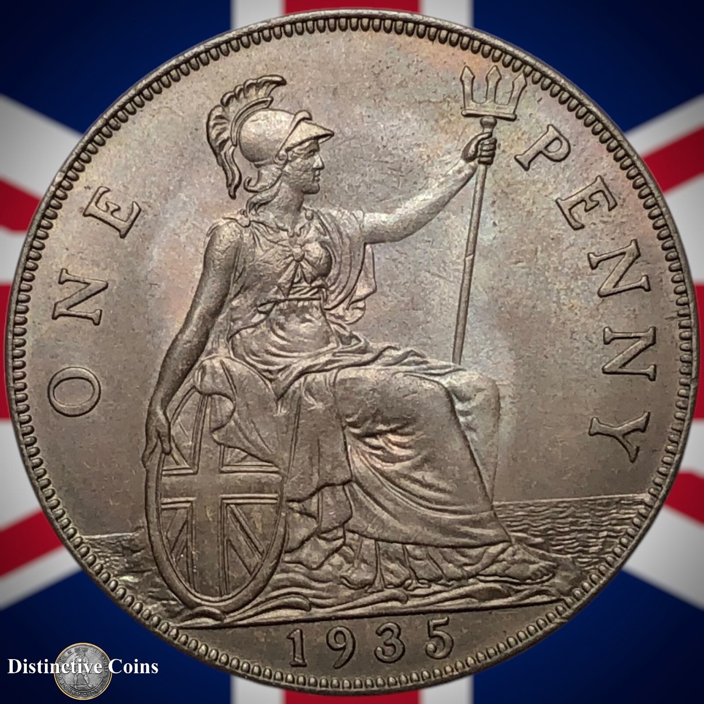 Great Britain 1935 Penny 1d GB7170