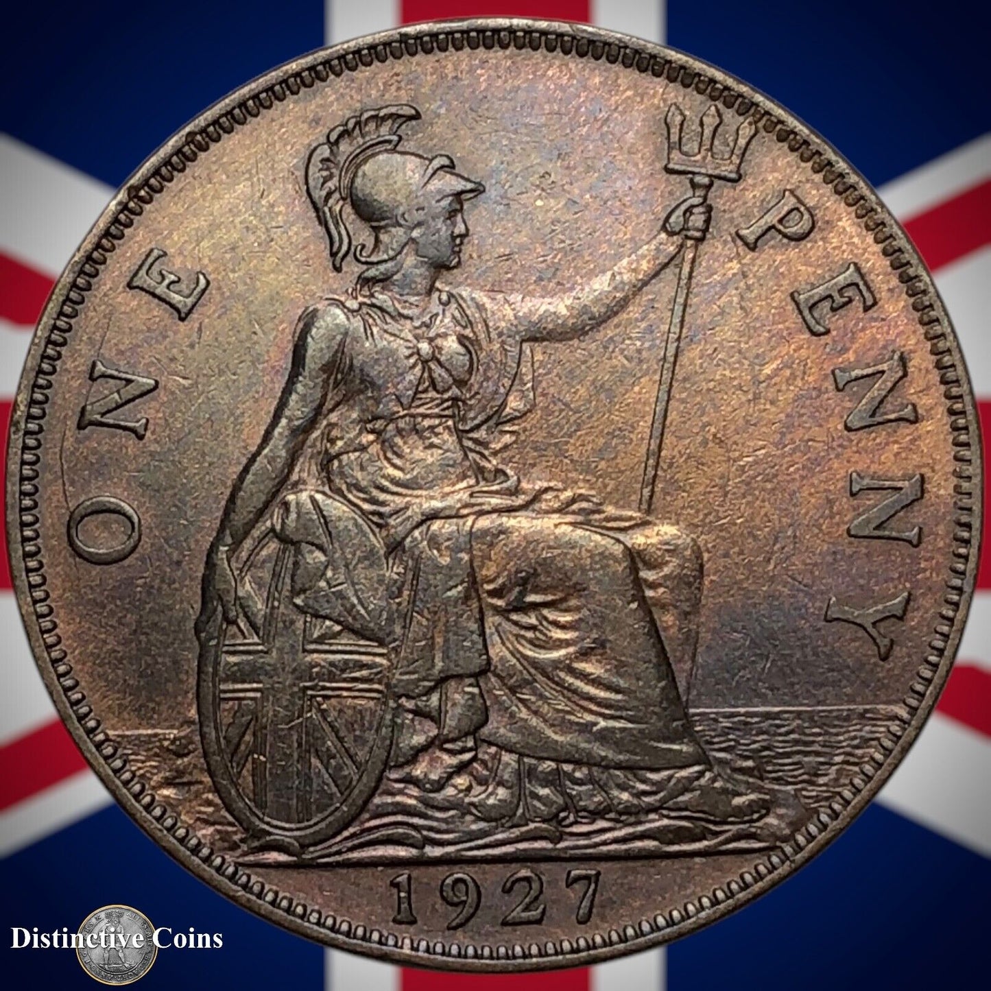 Great Britain 1927 Penny 1d GB7043