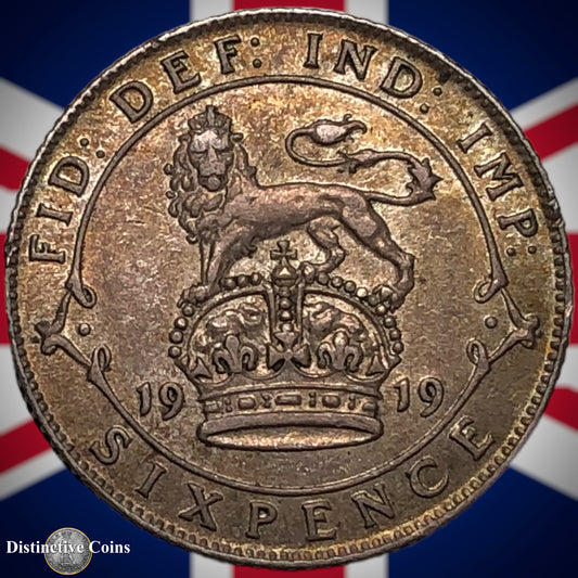 Great Britain 1919 Six Pence GB1634