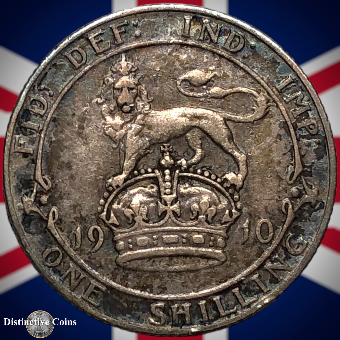 Great Britain 1910 British One Shilling GB0875