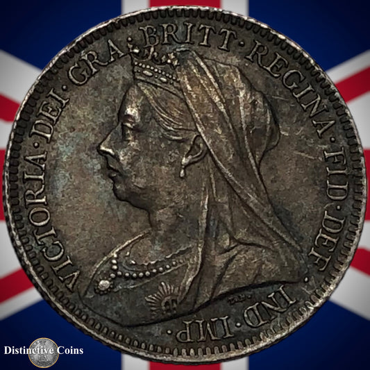 Great Britain 1900 Six Pence GB1483