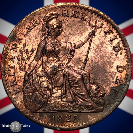 Great Britain 1825 Farthing 1/4d GB3301