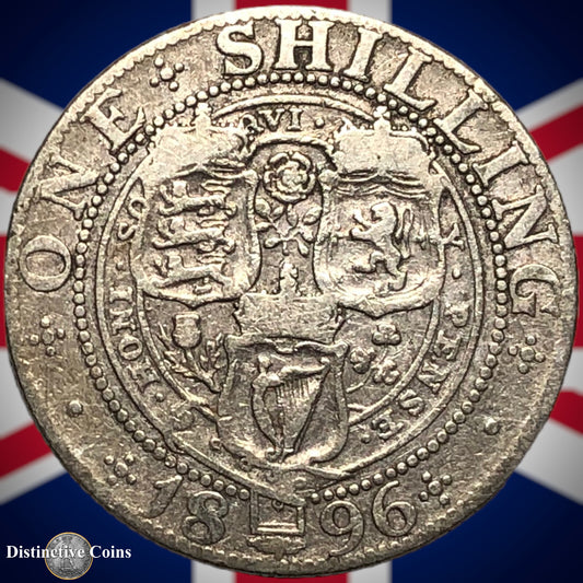 Great Britain 1896 British One Shilling GB0649