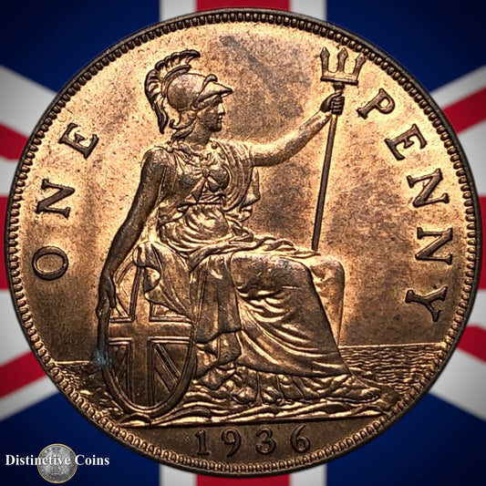 Great Britain 1936 Penny 1d GB7202