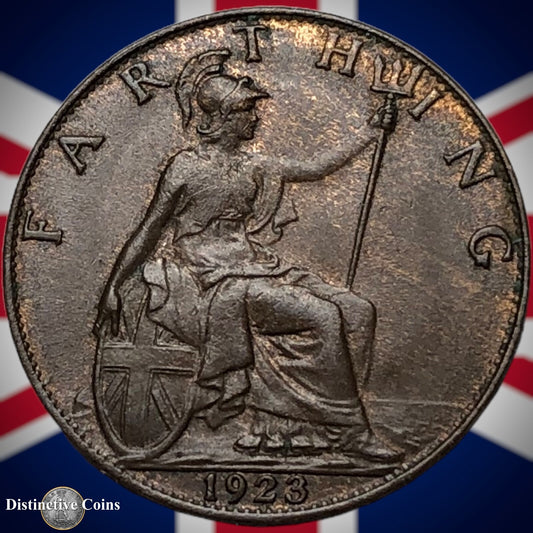Great Britain 1923 Farthing 1/4d GB4777