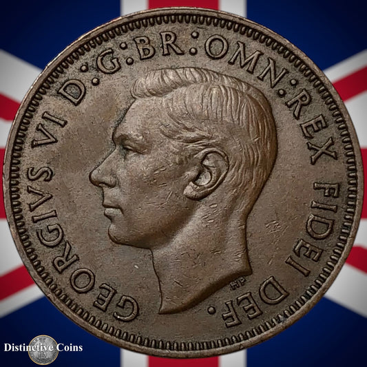 Great Britain 1951 Half Penny 1/2d GB6074