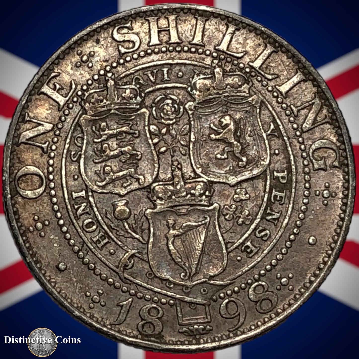 Great Britain 1898 British One Shilling GB0683