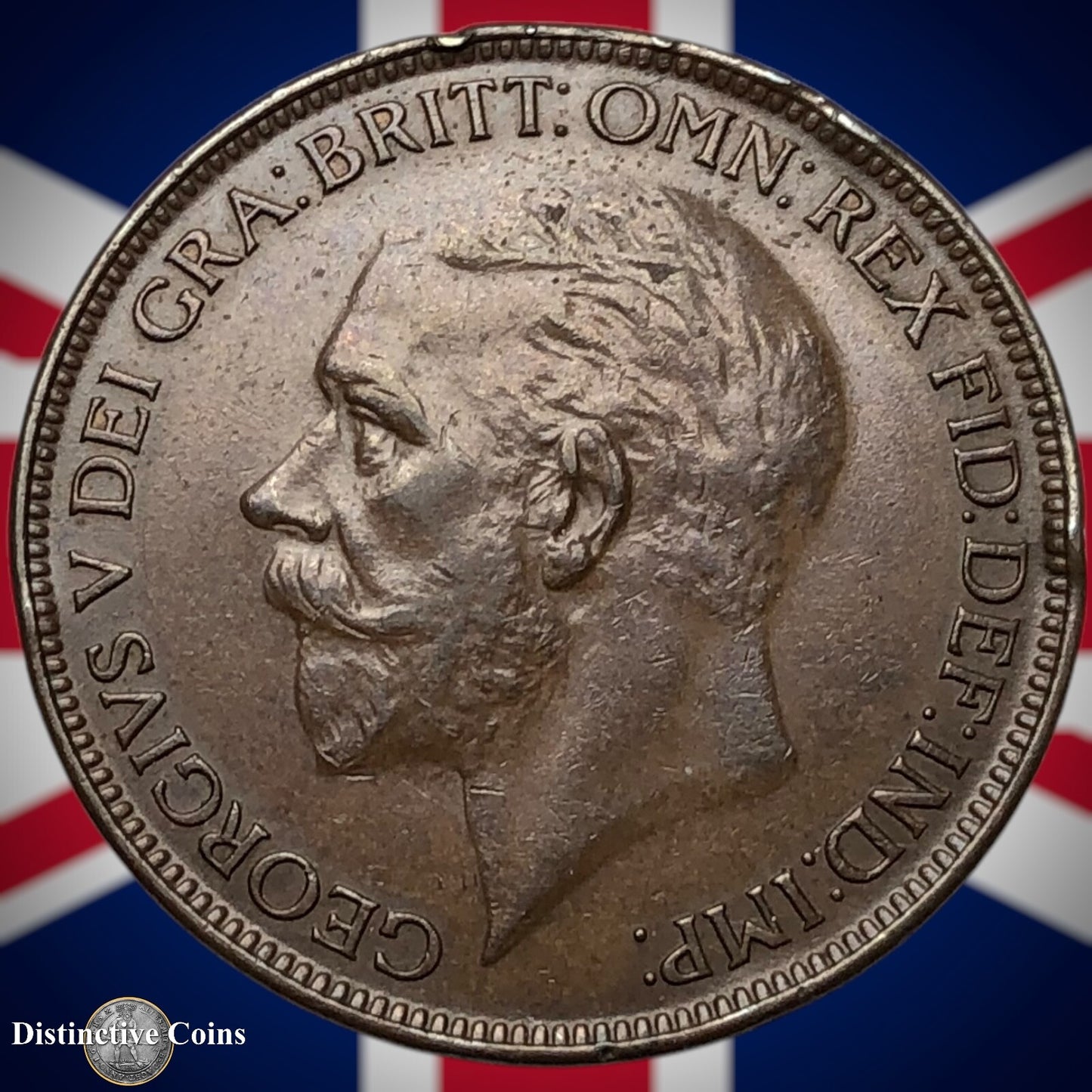 Great Britain 1927 Penny 1d GB7039