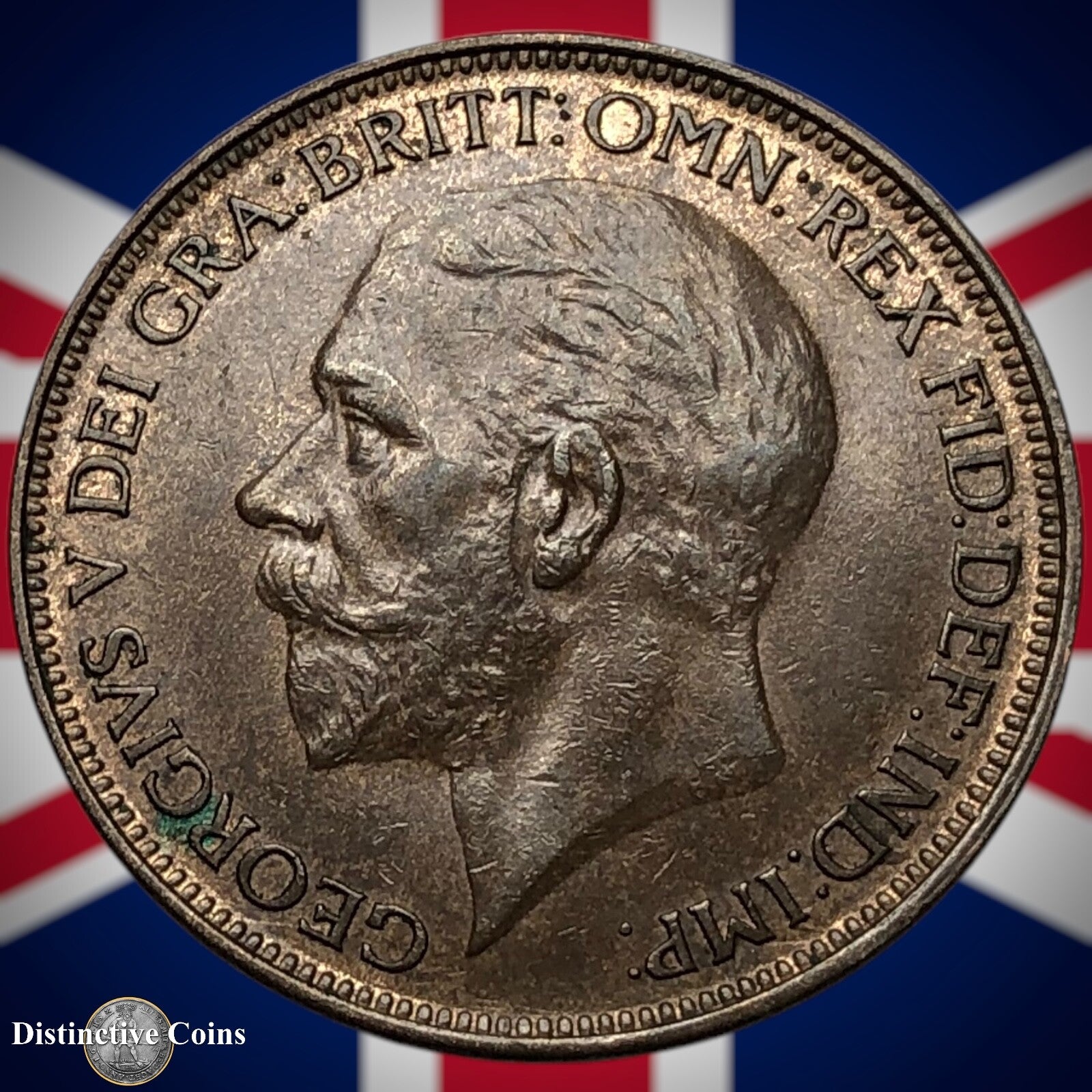 Great Britain 1927 Penny 1d GB7041