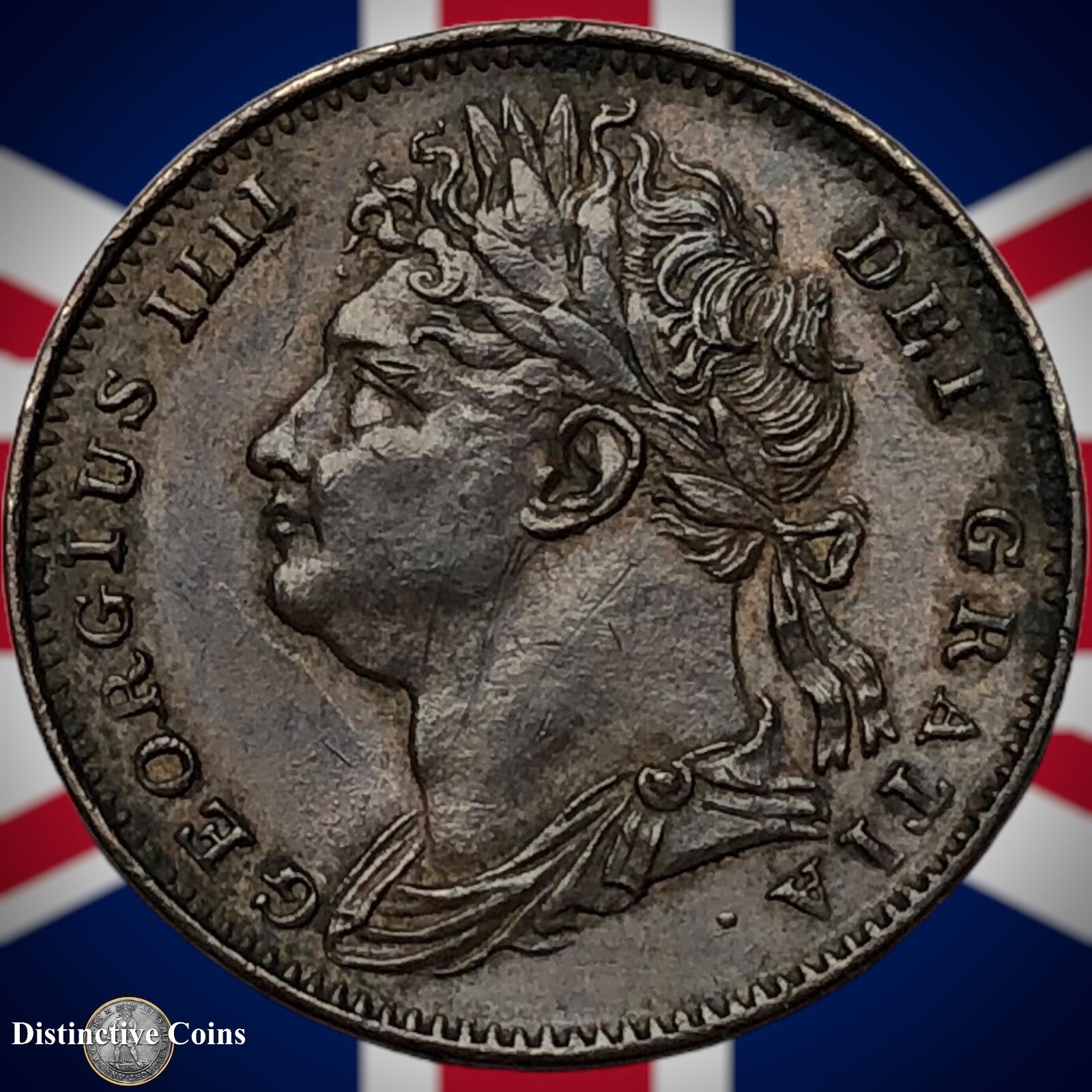 Great Britain 1821 Farthing 1/4d GB3232