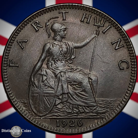 Great Britain 1926 Farthing 1/4d GB4831