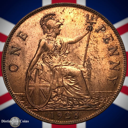 Great Britain 1928 Penny 1d GB7083