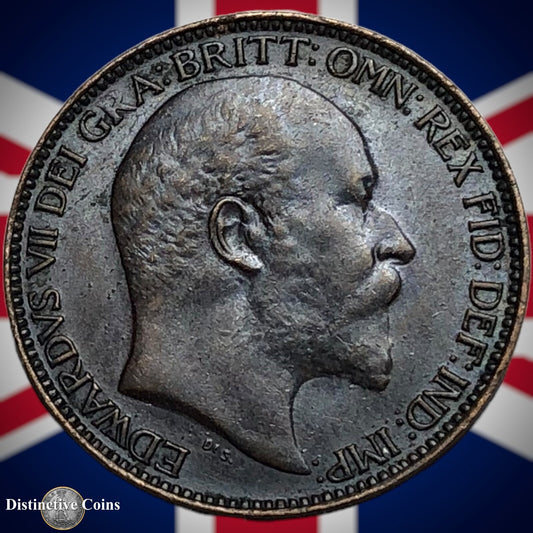 Great Britain 1909 Farthing 1/4d GB4632