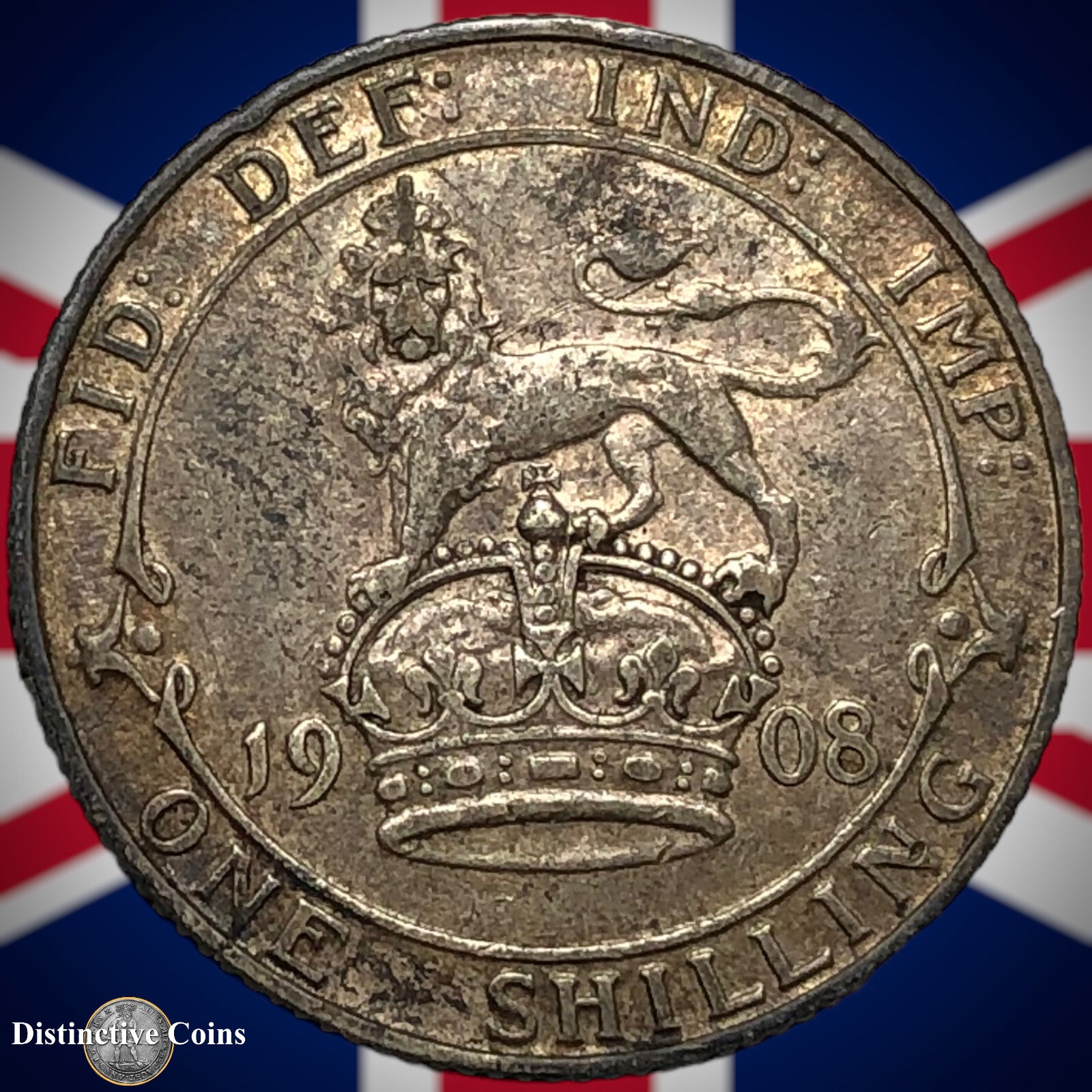 Great Britain 1908 British One Shilling GB0859
