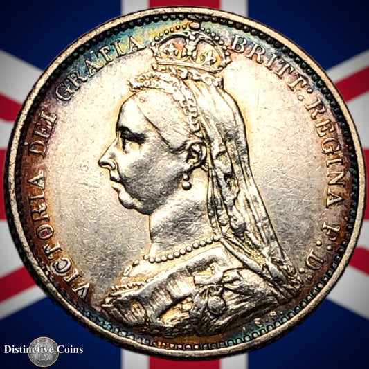 Great Britain 1887 Six Pence GB2668