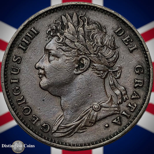 Great Britain 1825 Farthing 1/4d GB3291