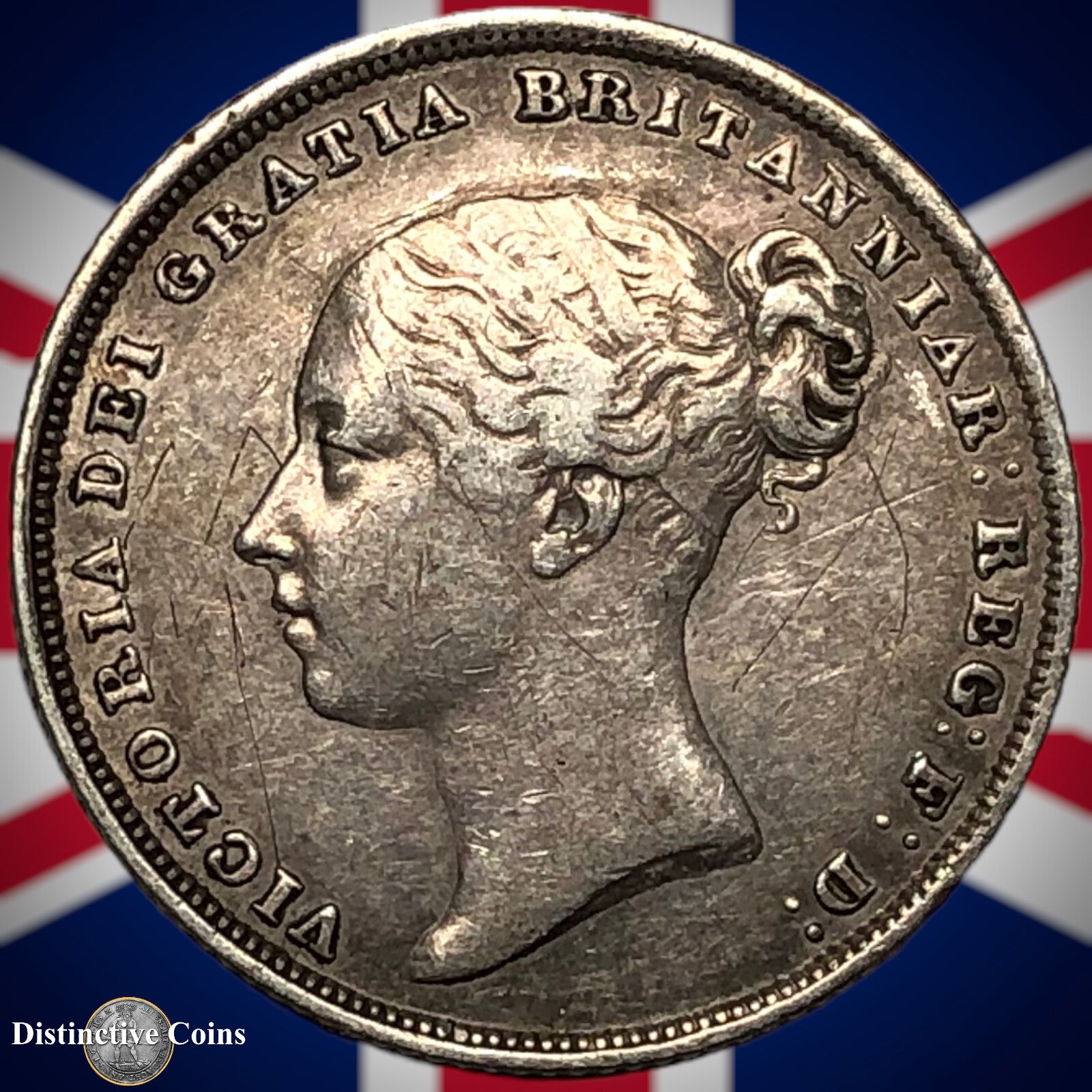 Great Britain 1839 British One Shilling GB0168