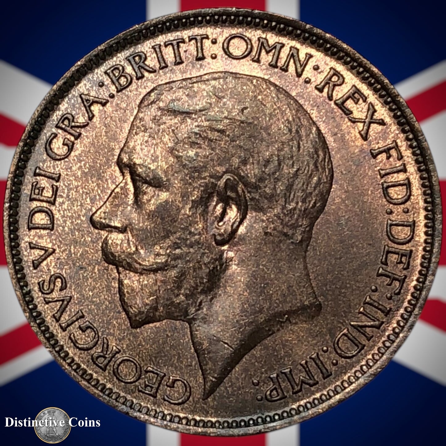 Great Britain 1924 Half Penny 1/2d GB5911