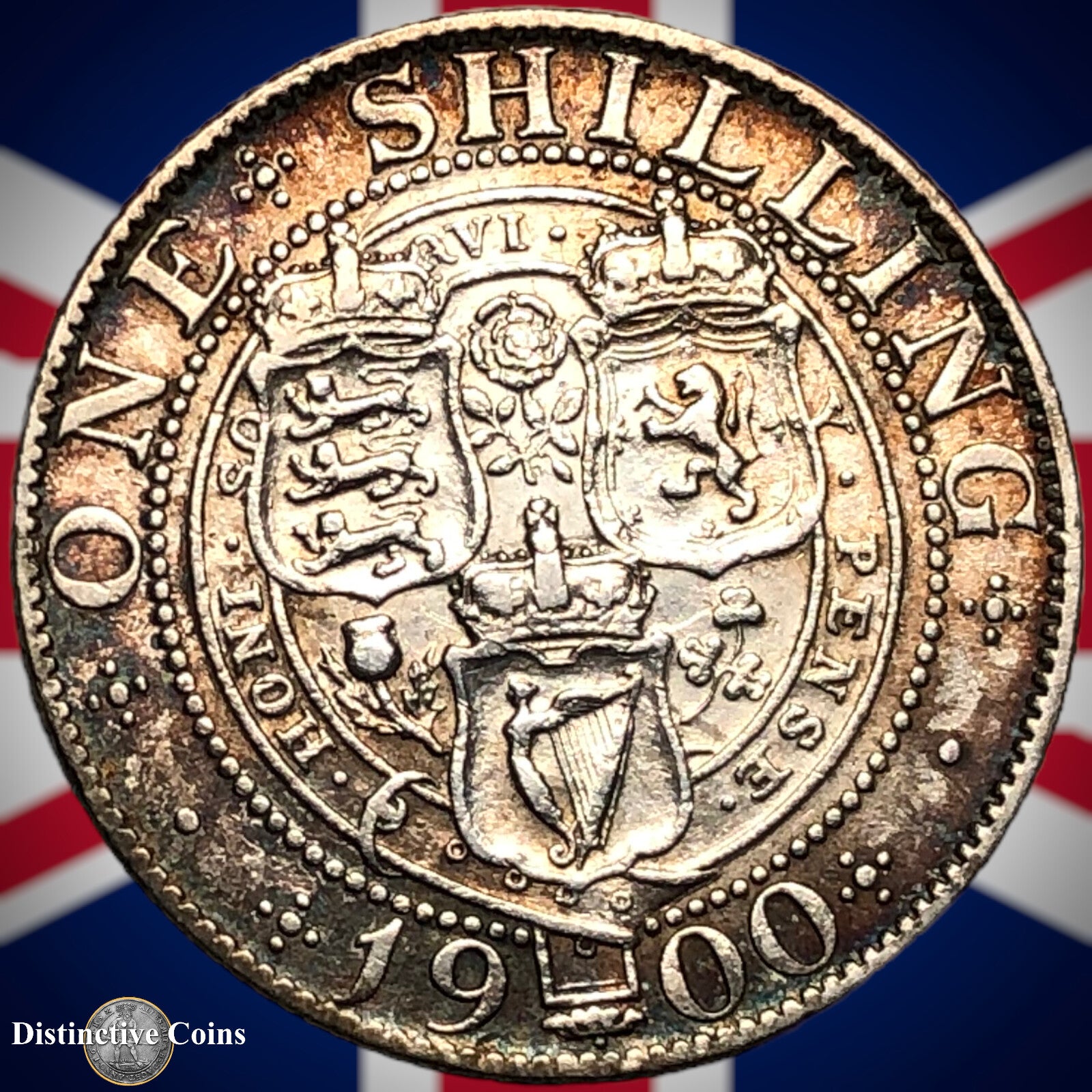 Great Britain 1900 British One Shilling GB0720