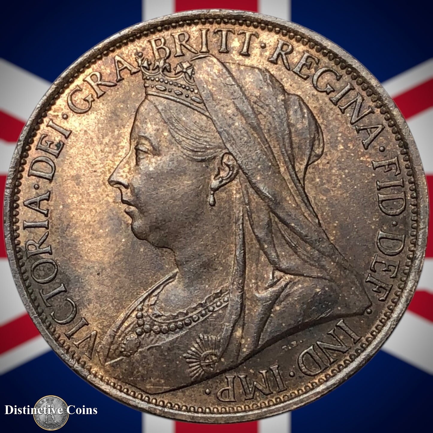 Great Britain 1900 Penny 1d GB6627