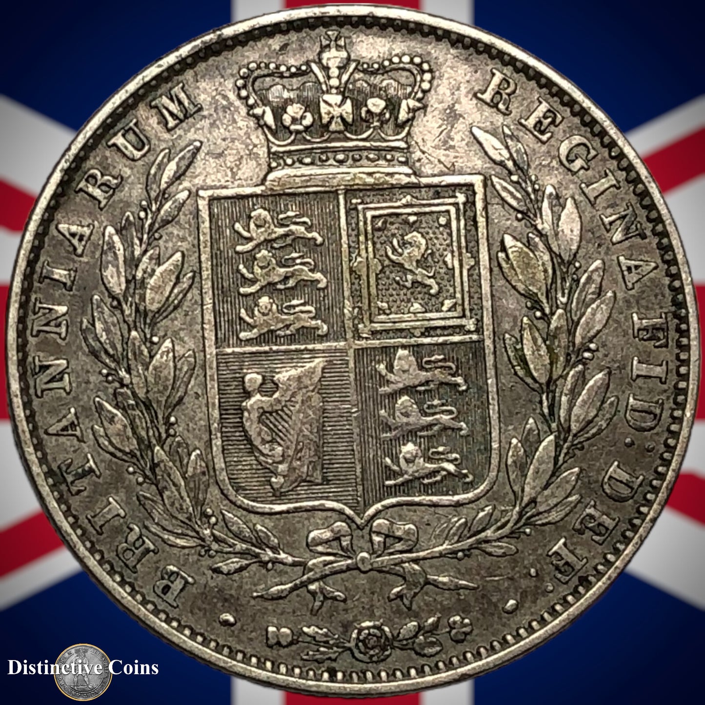 Great Britain 1845 Half Crown GB1179