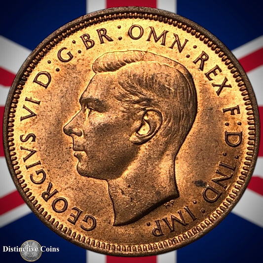 Great Britain 1942 Half Penny 1/2d GB6028