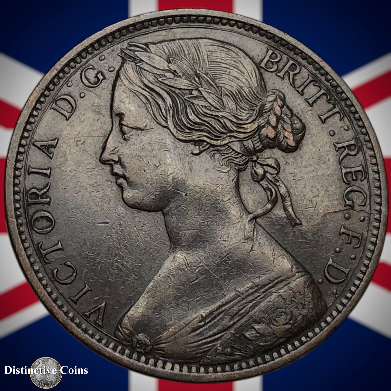 Great Britain 1862 Penny 1d GB6211