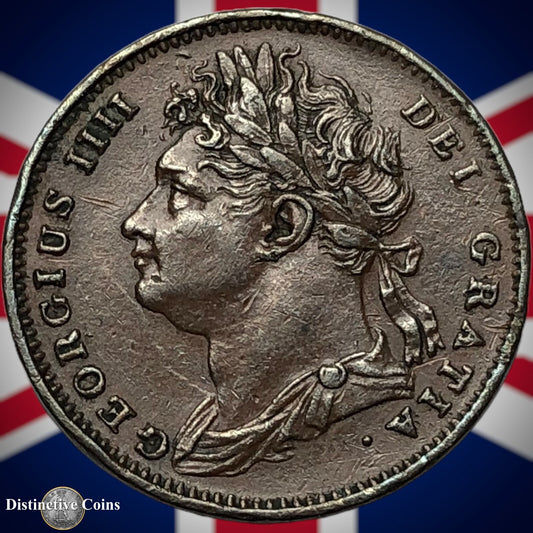 Great Britain 1825 Farthing 1/4d GB3285