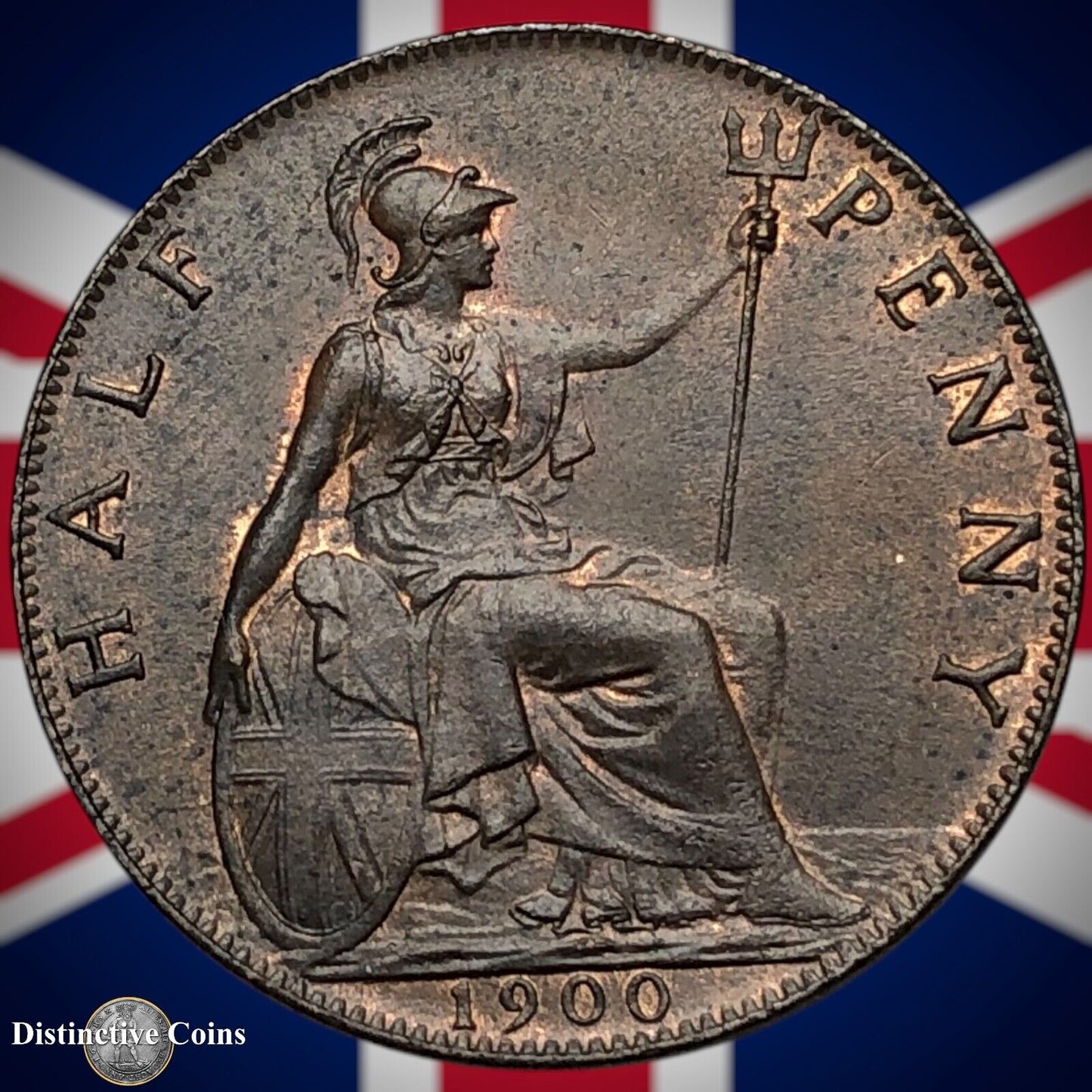 Great Britain 1900 Half Penny 1/2d GB5747