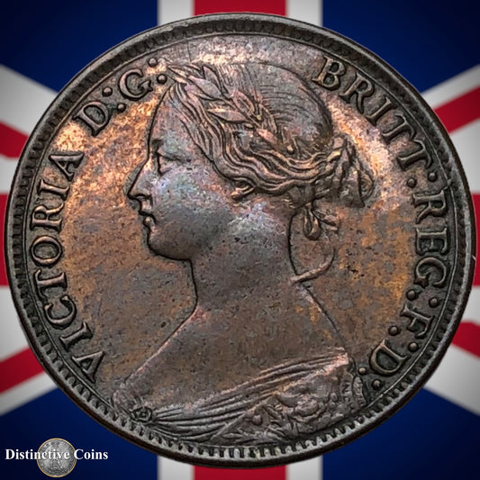 Great Britain 1867 Farthing 1/4d GB3613