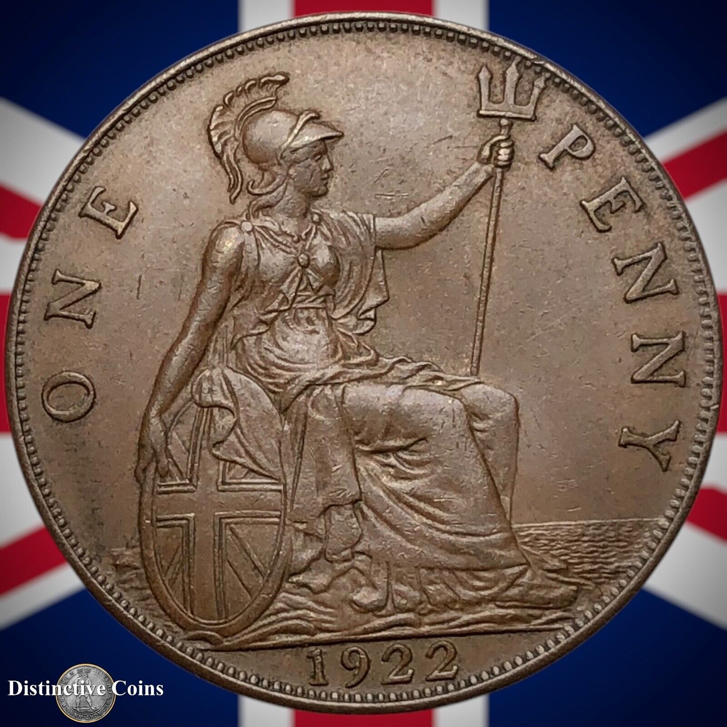 Great Britain 1922 Penny 1d GB7011