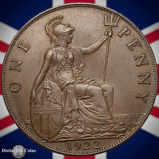 Great Britain 1922 Penny 1d GB7011
